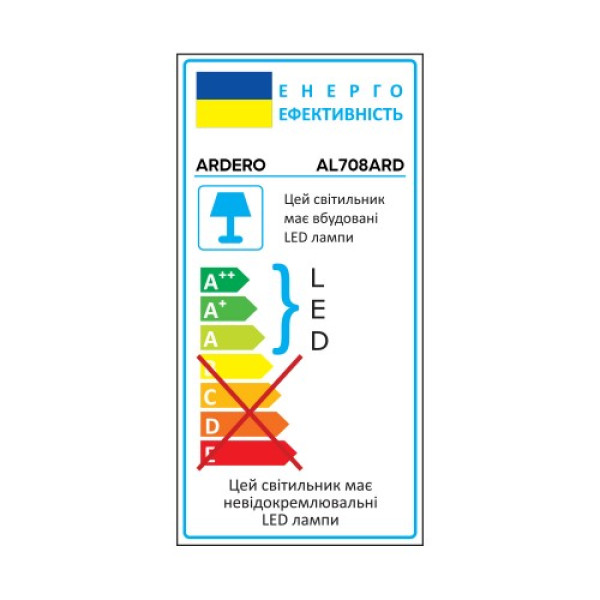 Світильник круг накладний 18W 1800Lm 5000K IP20 Ar AL708ARD