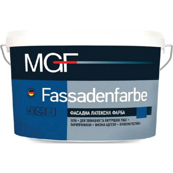 Фарба фас.латекс MGF M90 Fassadenfarbe 10л/14кг МGF М90