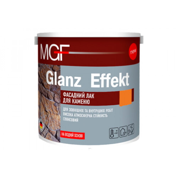Лак по каменю MGF Glanz Effekt 0,75л
