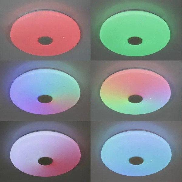Світлодіодна люстра 60W A-PLAY RGB з д/у та blueto
