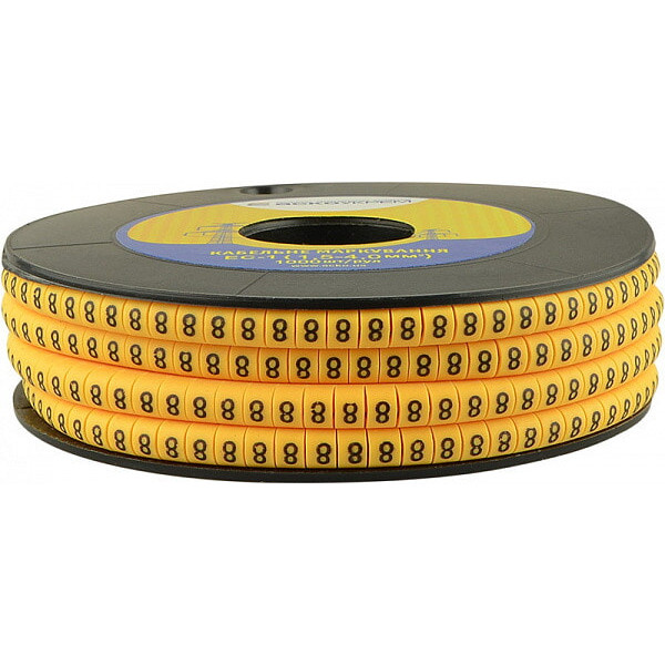 Маркування кабельне EC-1 1,5-4мм2 5x7 (8) Аско A0150080045