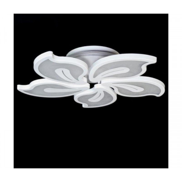 Світлодіодна люстра  80W 8093/5 WH LED dimmer Уцен