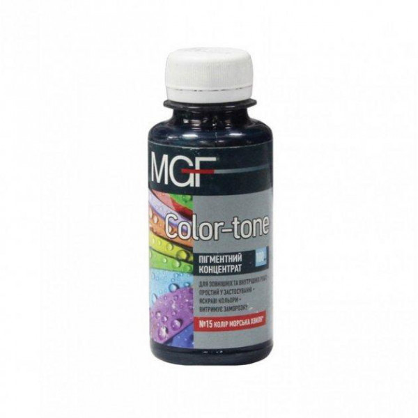 Пігмент Color-Tone MGF 100мл №15 Морська хвиля MGF №15