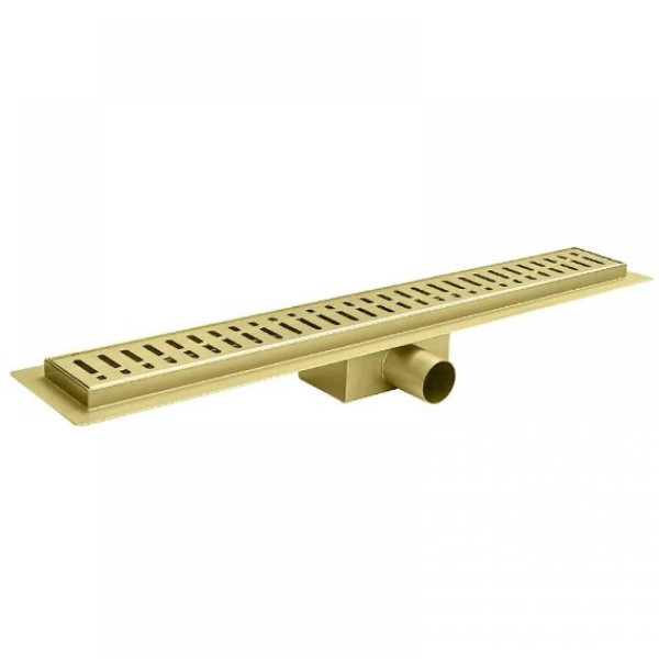 Трап душевий 70*600мм нерж.сталь GOLD FD35 KOER FD35-70*600GOLD