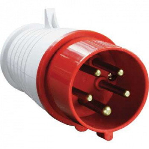 Вилка силова 3P+PE+N 16A/ 5 380V Аско А0080010003/015
