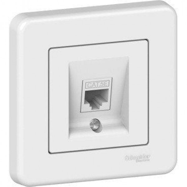 Розетка комп'ютерна 1-а Schneider (Leona) LNA4300121