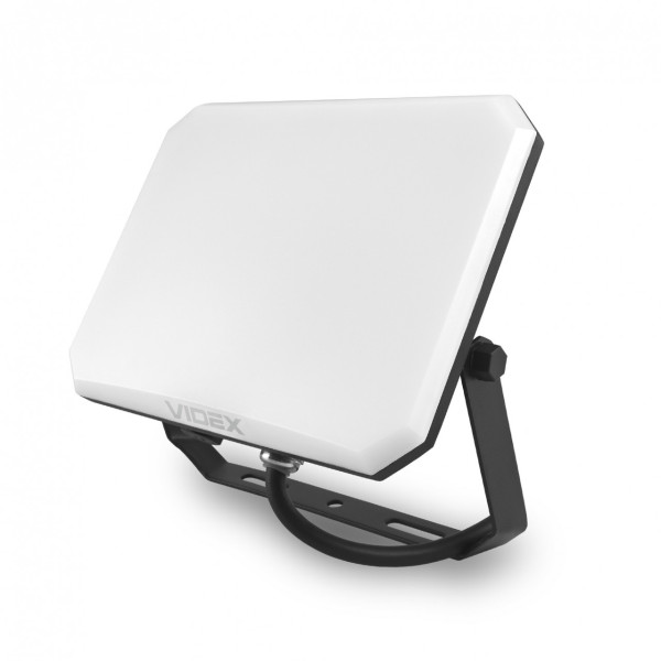 Прожектор 50W 5000K F3 протиудар чорний Videx VLE-F3-0505B