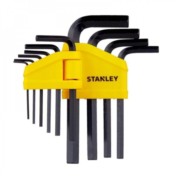 Набір ключів 6-ти гран.(1,5-10 мм) STANLEY, 10шт