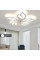 Світлодіодна люстра Svetcomplect ASTRA85W+18W5 FAN