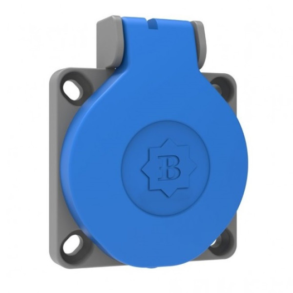 Панель розетки накладна 2P+PE 16A 250V Bemis BY8-1402-2700