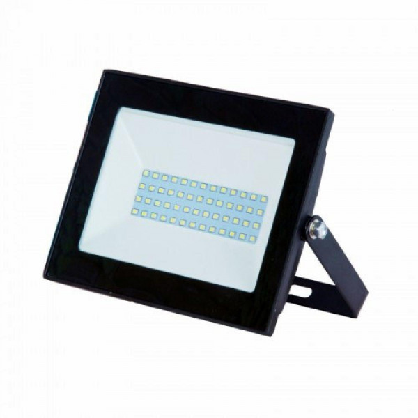 Прожектор 50W 6500K IP65 Right Hausen чорний HN-191042