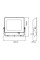 Прожектор 30W 6500K IP65 Ardero чорний LL-1030ARD