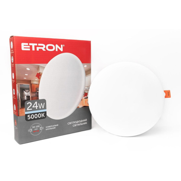 Світильник круг 24W 5000К Etron
