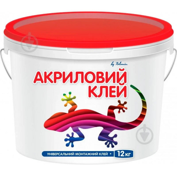 Клей акриловий монтажний Polimin Acryl Glue(12кг) Acryl Glue 12кг