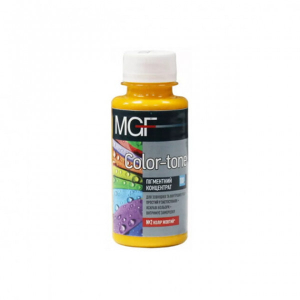 Пігмент Color-Tone MGF 100мл № 2 Жовтий MGF №2