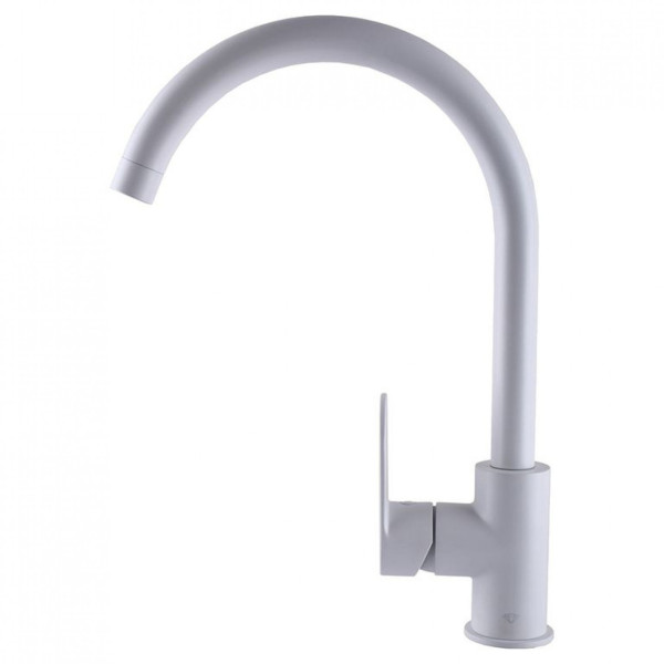 Змішувач для кухні Globus TOPAZ BARTS білий 07403-H36W