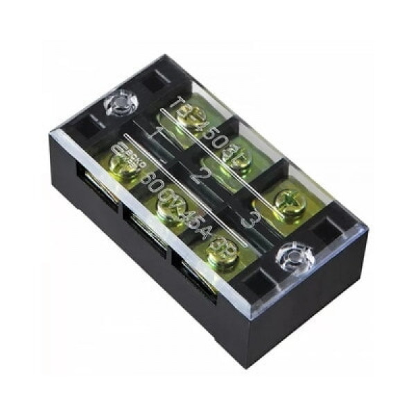 Клема гвинтова в корпусі TB4503 45A/ 3 Аско/TAKEL