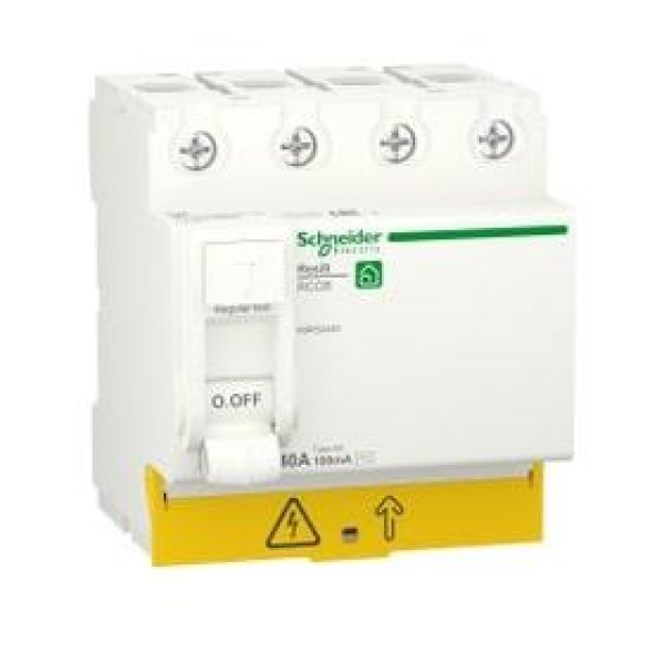 Діф.вим RESI9 40A, 100мA, 4P, тип АС R9R52440