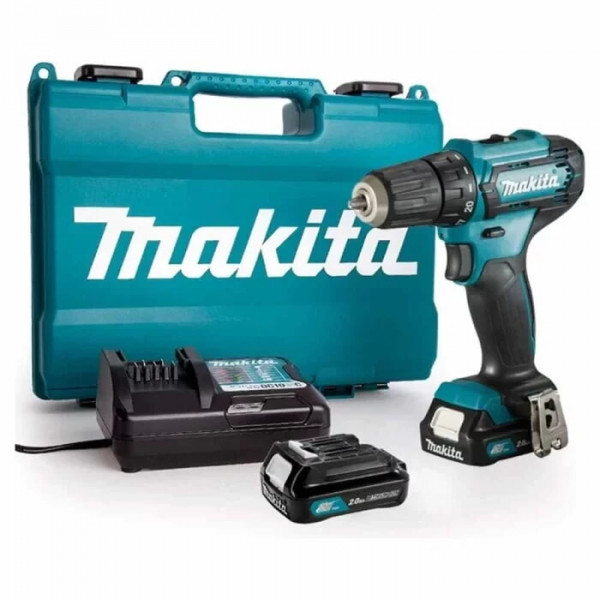Шуруповерт аккумуляторний Makita DF333DWAE 12В 2.0А