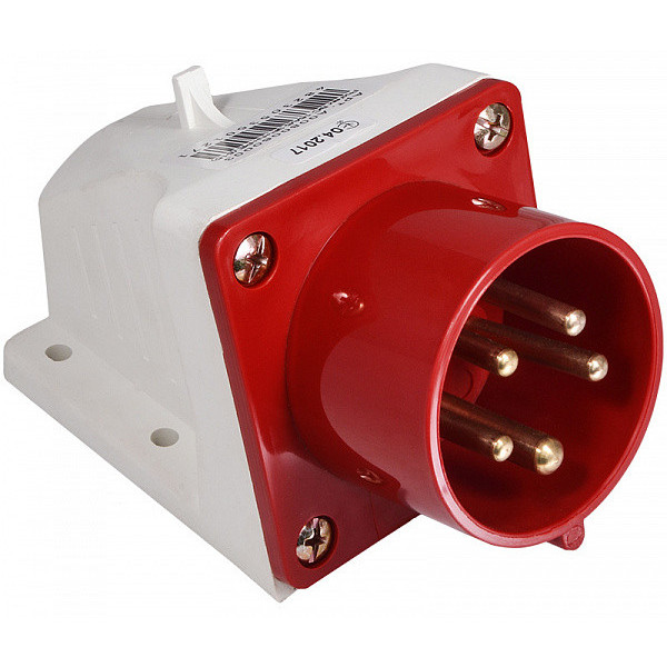 Вилка Стаціонарна 515 3P+PE+N 16A/ 5 380V