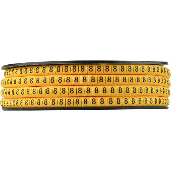 Маркування кабельне EC-1 1,5-4мм2 5x7 (8) Аско A0150080045