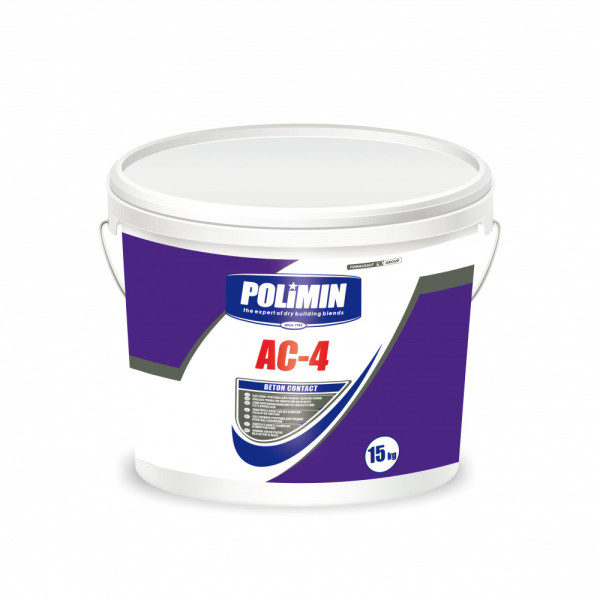 Бетонконтакт грунт POLIMIN AC-4, 15кг АС-4, 15кг