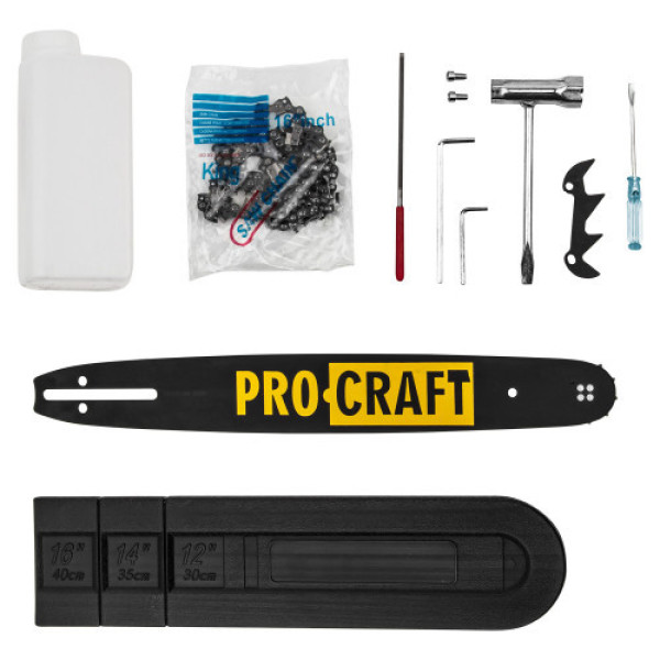 Пила ланцюгова бензинова Pro-Craft GS-52T