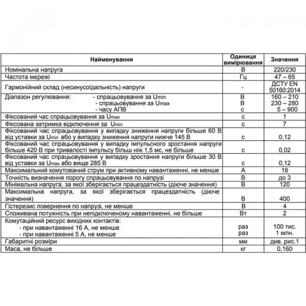 Реле напруги в розетку Новатек Электро РН116