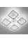 Світлодіодна люстра Luminaria 60W білий з д/у ROOM WH 4S