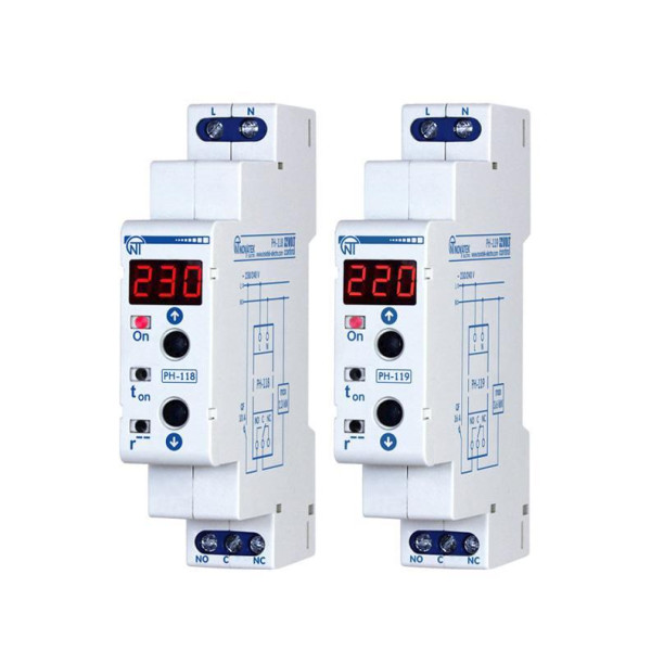 Реле напруги НоваТек RN-119 (max 16А) 3.5 кВт NTRN11900