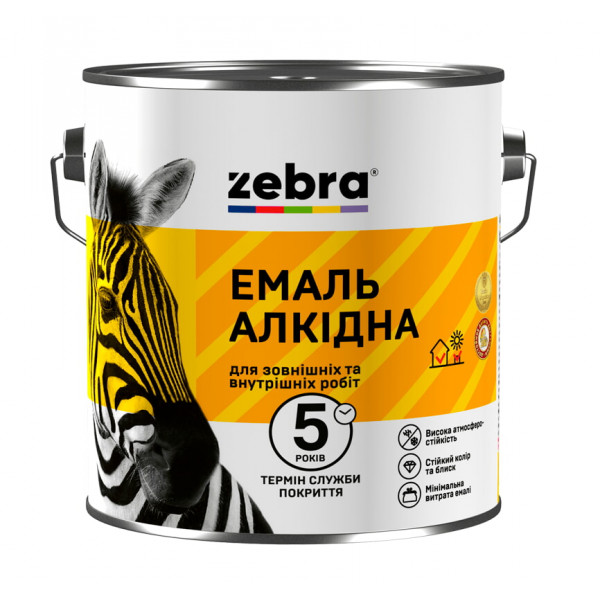 Емаль ПФ-116 морська хвиля 2,8кг ЗЕБРА 25