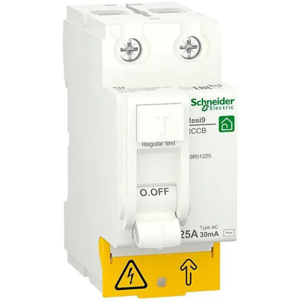 УЗО 2P/25A/30mA/A SCHNEIDER RESI9 R9R61225