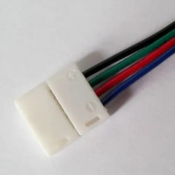 Коннектор для Led ленты 10мм RGB (зажим-зажим) B SC-09-SWS-10-4