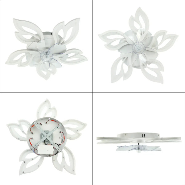 Світлодіодна люстра Svetcomplect ASTRA85W+18W5 FAN