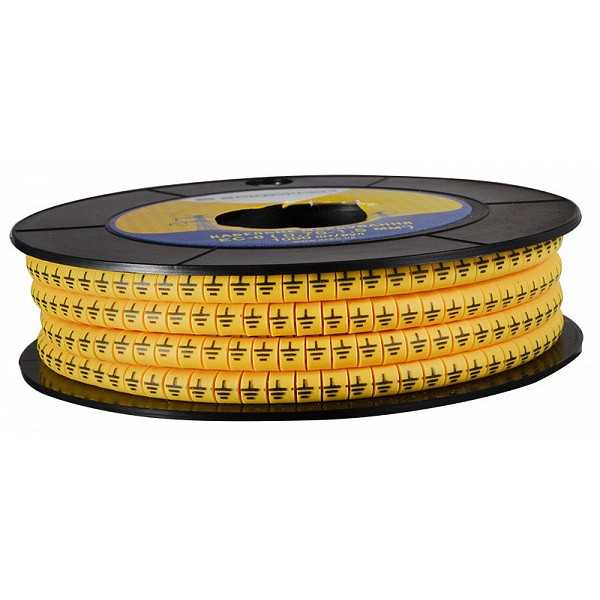 Маркування кабельне EC-0 0.75-1,5мм2 6х8 (земля) АО0150080064