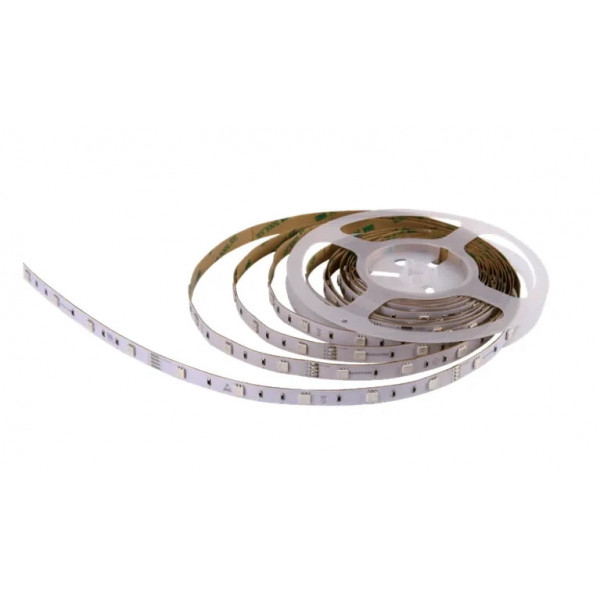 Лента мир 5050-60-IP20-10-24V 13W 5м RGB Rish RN0060AP