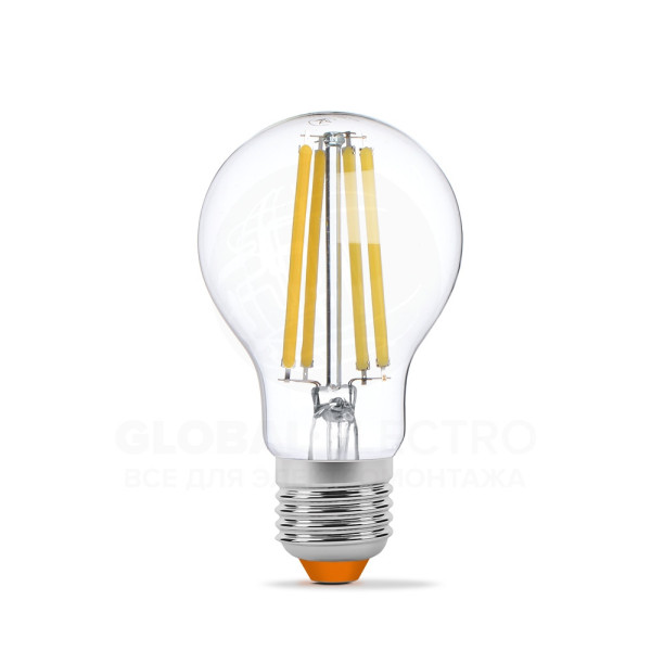 Лампа A60F 10W E27 4100K Filament Videx VL-А60F-10274