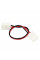 Конектор для Led стрічки 8мм (провод-2зажима) Biom SC-05-SWS-8-2