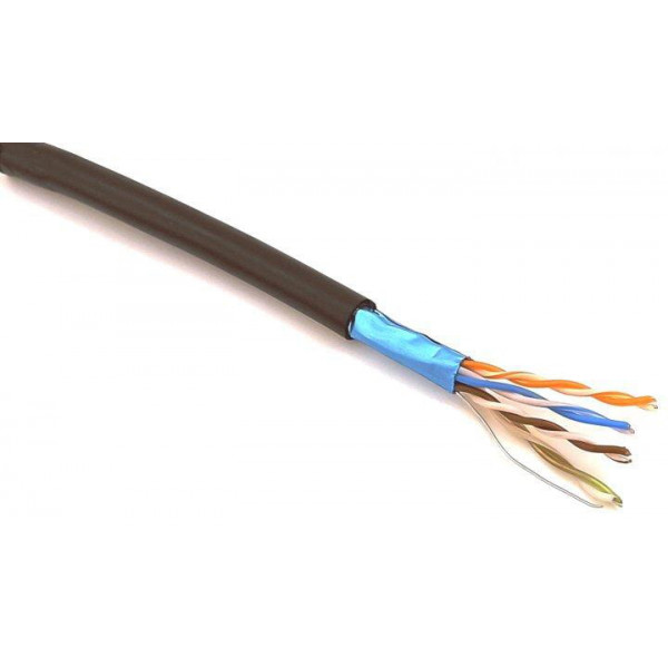 Кабель ЗЗЦМ FTP Cat.5E PE 4х2х24 0.51мм AWG Outdoo F PE AWG
