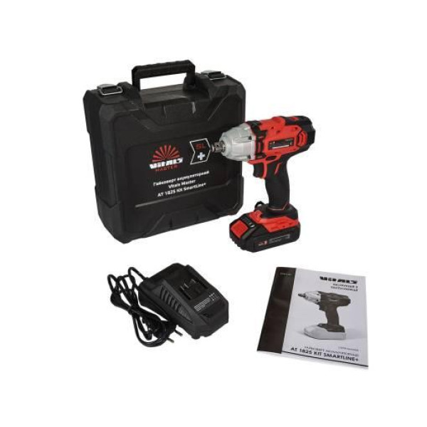 Гайковерт акумуляторний Vitals 18В SmartLine+ AT 1825 Kit