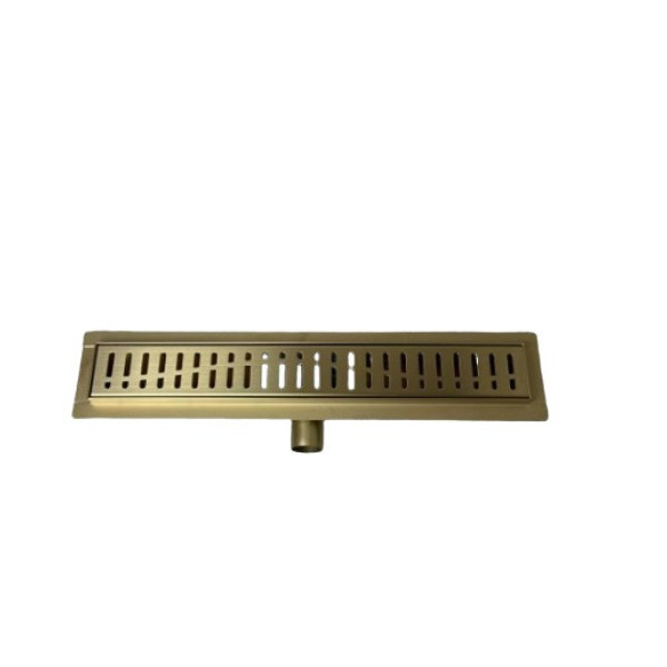 Трап душевий 70*600мм нерж.сталь GOLD FD35 KOER FD35-70*600GOLD