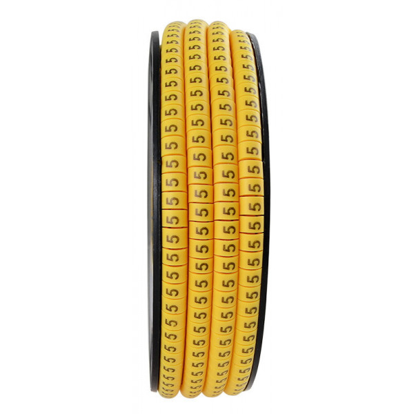 Маркування кабельне EC-1 1,5-4мм2 5x7 (5) Аско