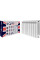 Радіатор біметалічний QUEEN THERM 100/500 1 секції QUEENTHER Al+Fe