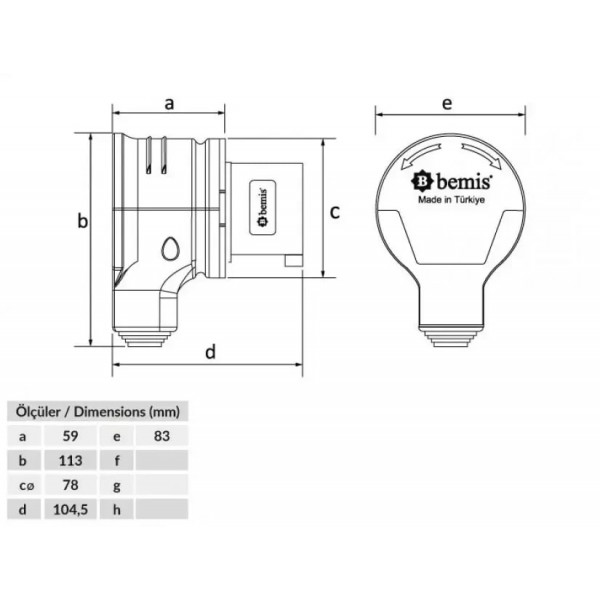 Вилка кутова 2P+PE 32A/ 3 220V