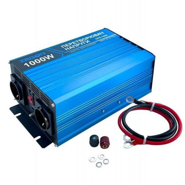Інвертор 1000W UPS з можливістю зарядки Zegor DPR-1000С