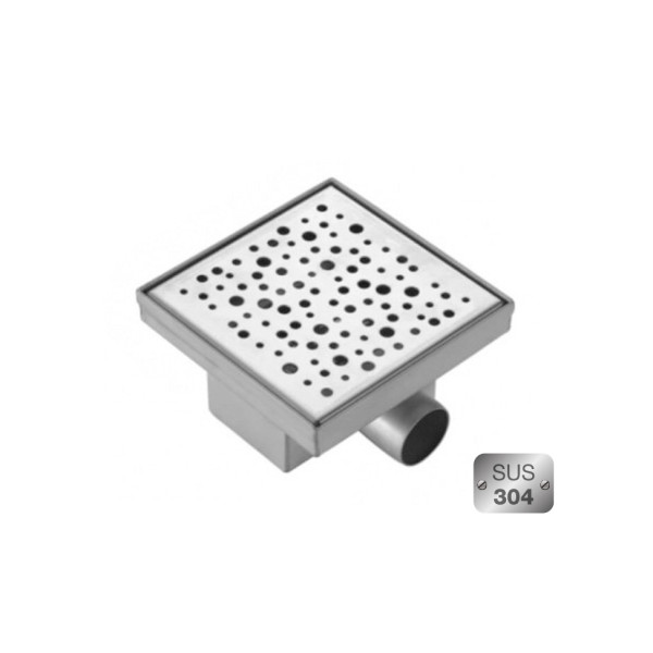 Трап душевой 150*150мм нерж.сталь FD20 KOER FD20-S150