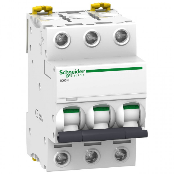 Автомат SCHNEIDER IC60N ACTI9 3P/63A С