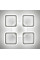 Світлодіодна люстра Luminaria 60W білий з д/у ROOM WH 4S
