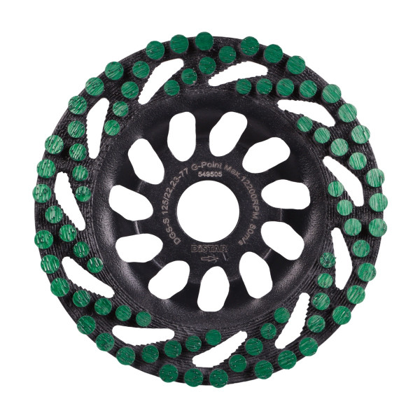 Фреза алмазна Distar DGS-S 125/22,23 GREEN POINT11127048020