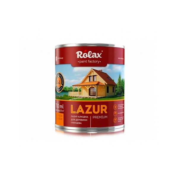 Лазур жовта 0,75л Ролакс 101